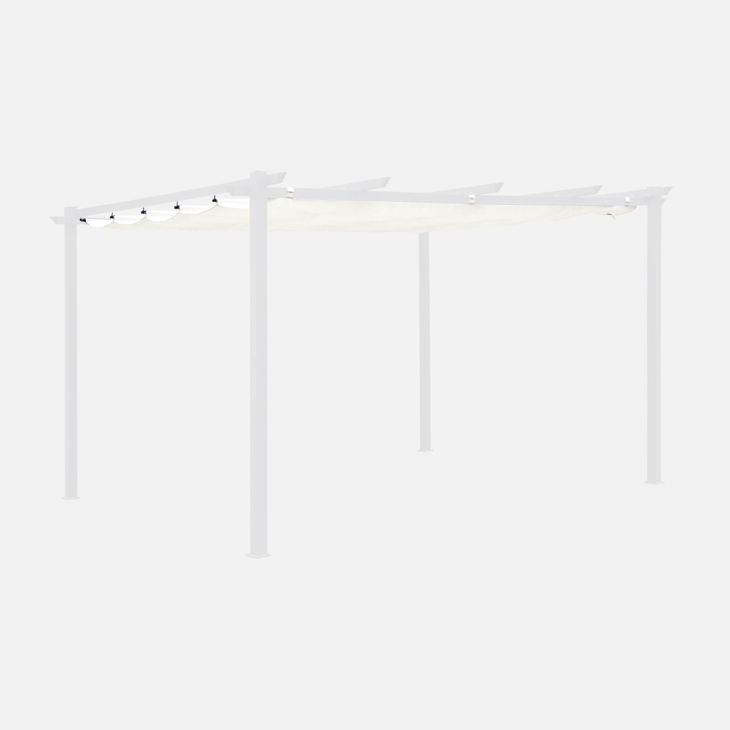 Cobertura de telhado para pérgola Isla 3x4m, Cru