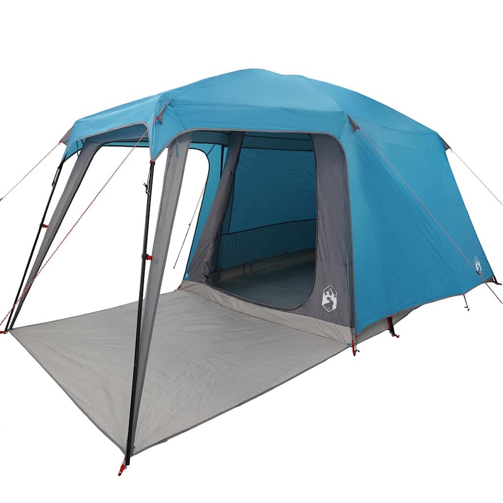 VidaXL Campingzelt mit Verandakuppel 5 Personen, wasserdicht, blau 4/7