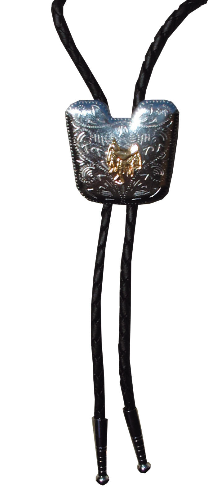 AMKA Bolo Tie Westernsattel Western Cowboy Krawatte Bolotie