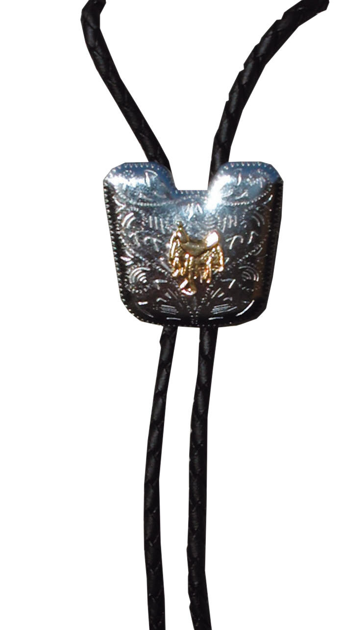 Bolo Tie Westernsattel Western Cowboy Krawatte Bolotie 2/4