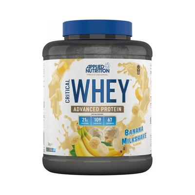 Applied nutrition critical whey (2000g) strawberry milkshake - eiwitten
