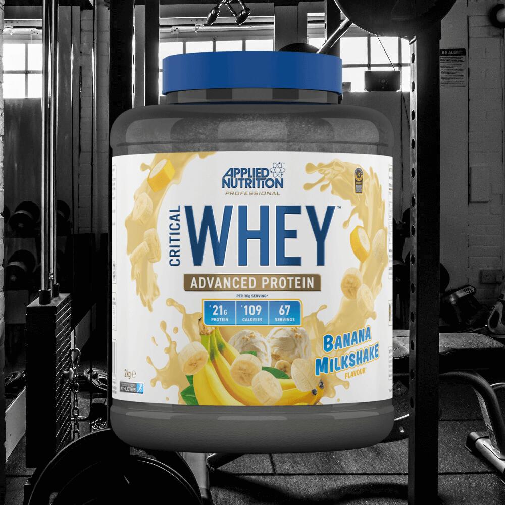 Applied Nutrition Critical Whey (2000g) Banana Milkshake - Protéines 2/3