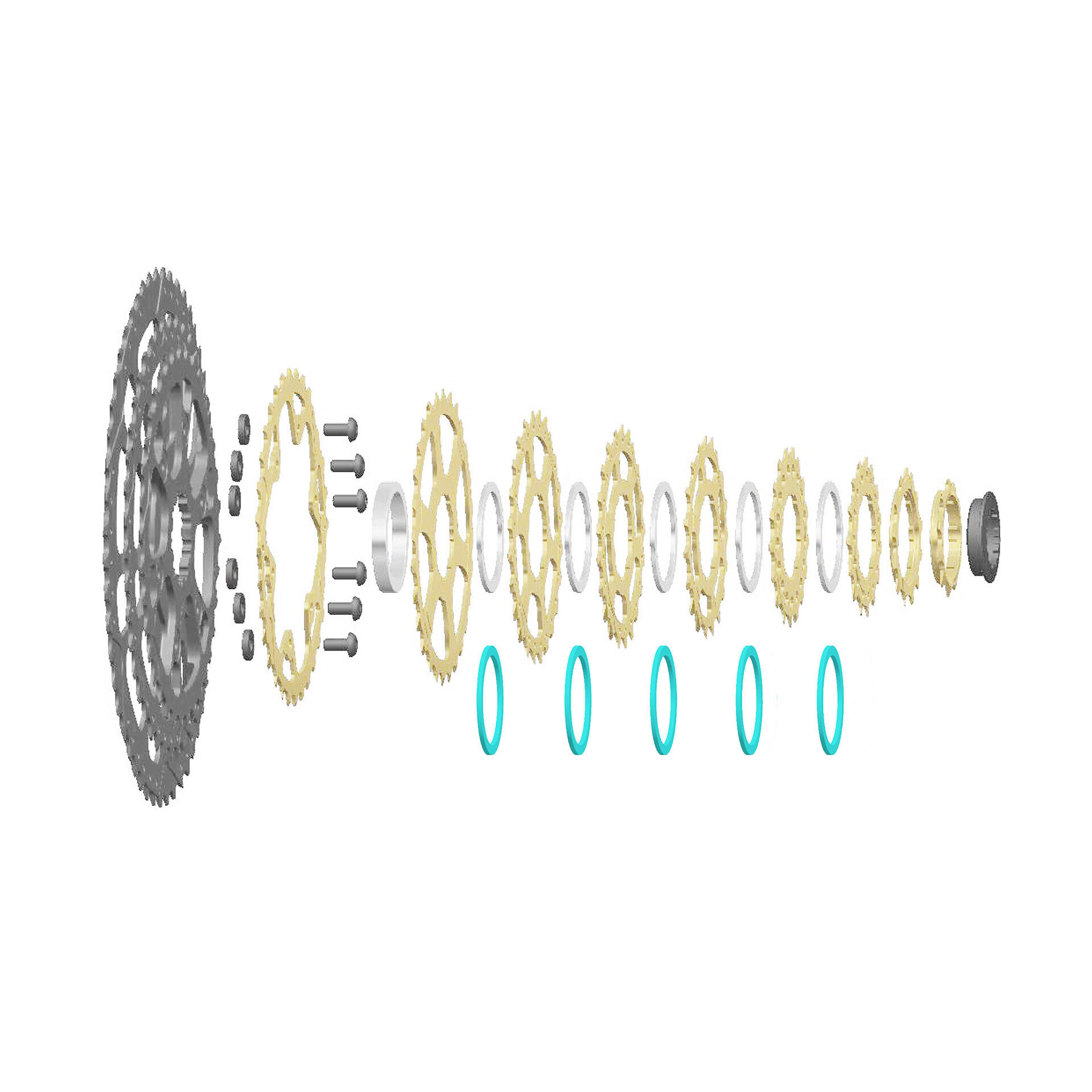 Miche cassette de pignons XM 12 12 vitesses 11-51 dents compatible Shimano 2/2