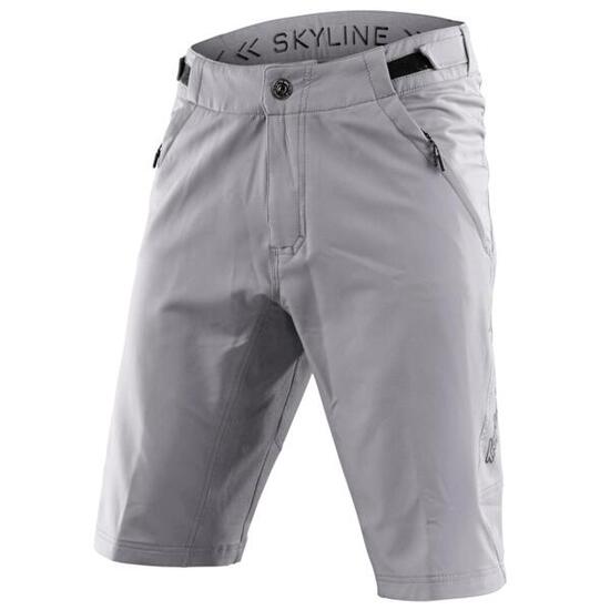 Short VTT SKYLINE SHORT SHELL ultra léger et respirant Gris Homme