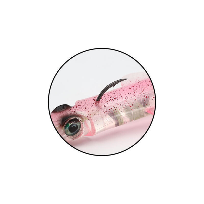 Anzuelo principal Pesca Jigging Xipi Evo 100 mm JLC  4 unidades 3/3