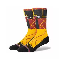 Chaussettes NBA Miami Heat Stance Zone Noir