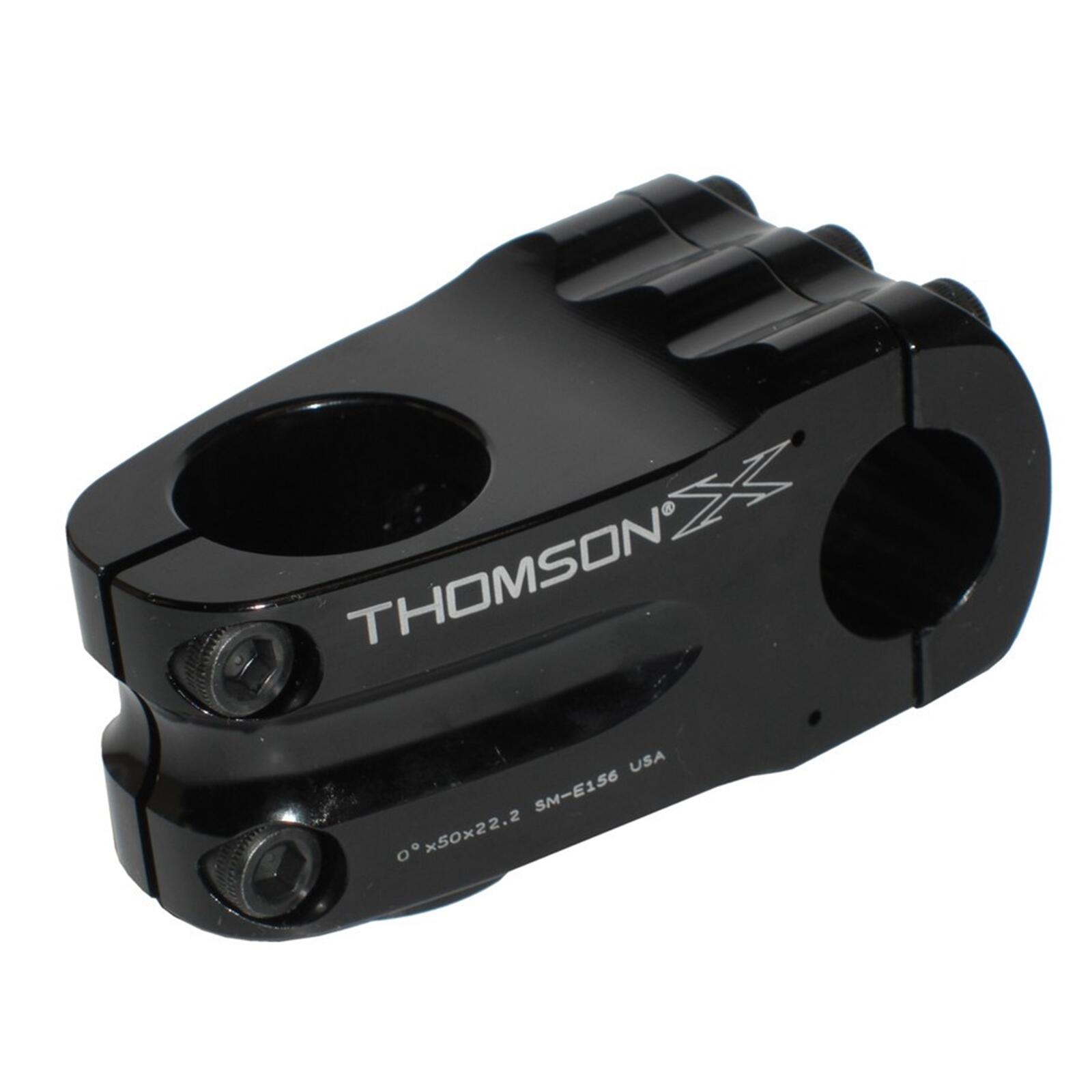 THOMSON Thomson A-Head Vorbau Elite BMX schwarz 1-1/8" x 0° x 50mm x 22,2 mm Lenkerkl.