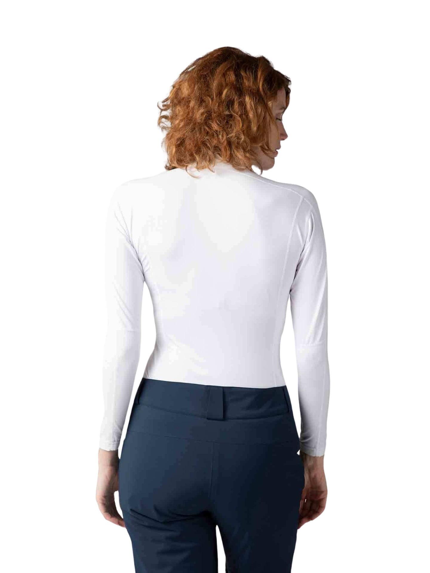Klassischer Damen-Pullover mit 1/2 Reißverschluss Rossignol 4/5