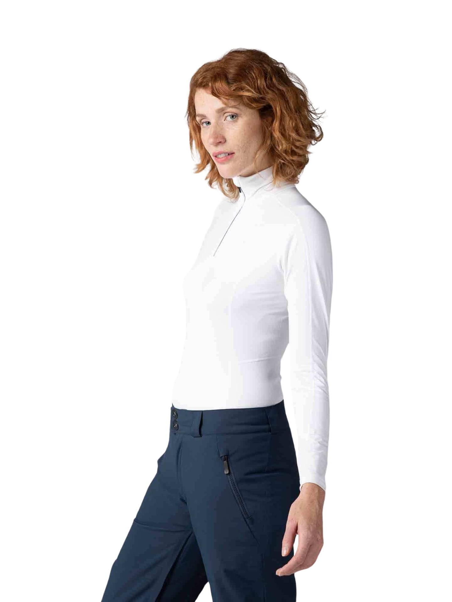 Klassischer Damen-Pullover mit 1/2 Reißverschluss Rossignol 3/5