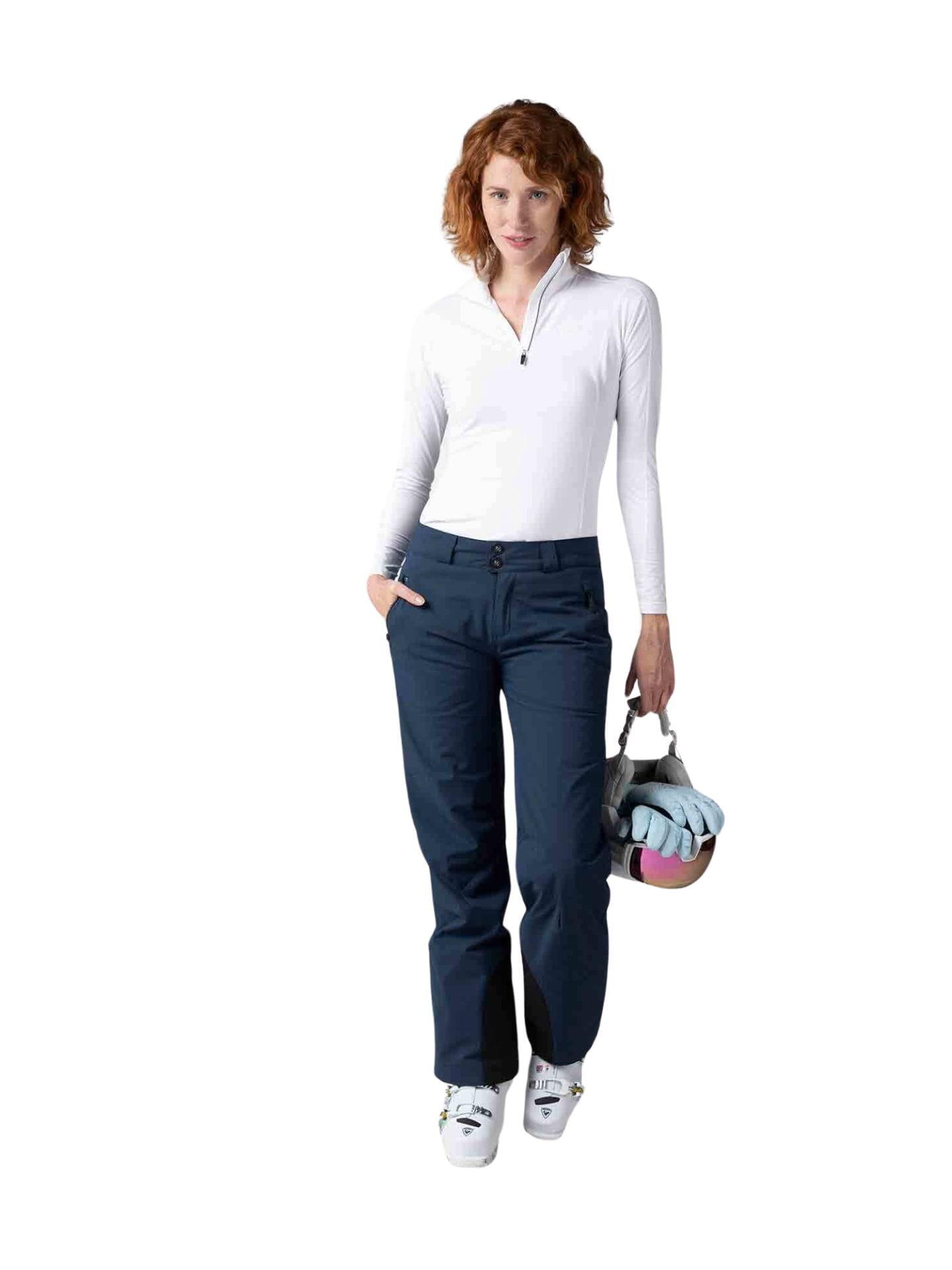 Maglione a collo alto classico con zip 1/2 donna Rossignol 2/5