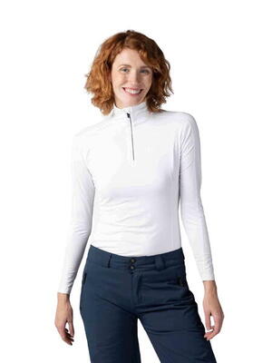 Klassieke dames 1/2 zip coltrui rossignol