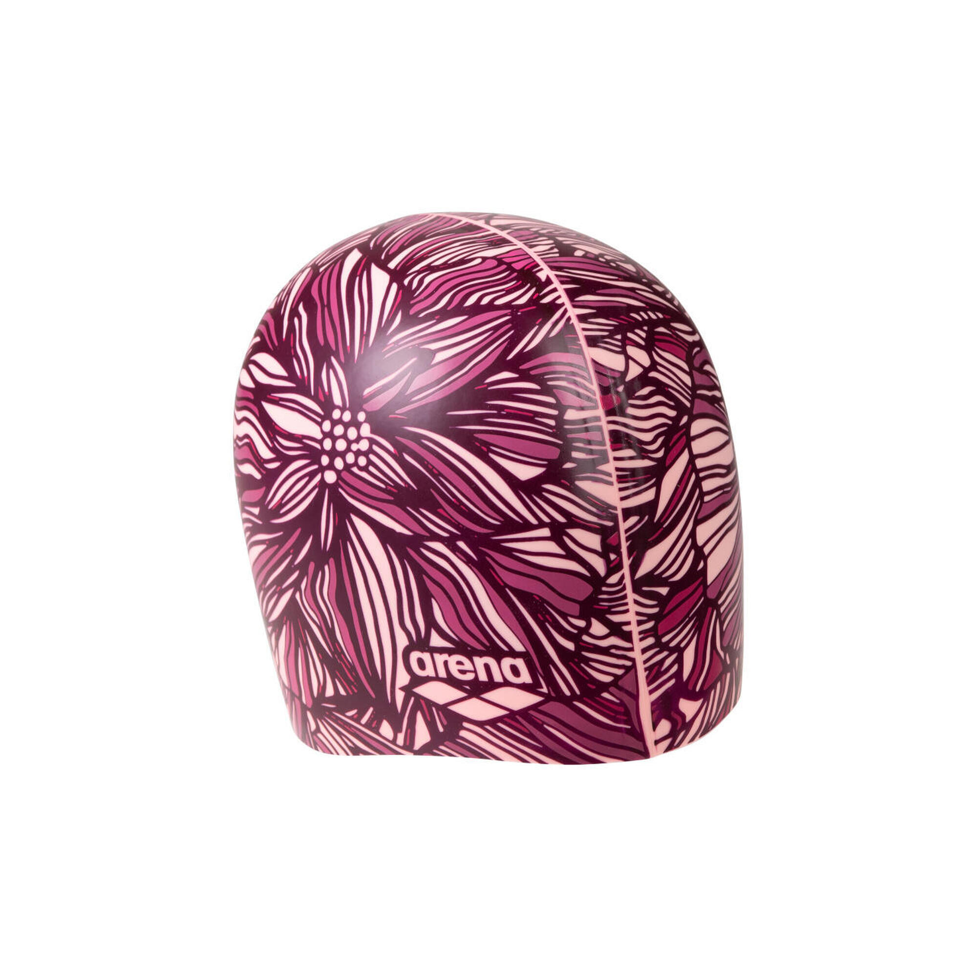 Arena - Bonnet De Bain Arena Print 2 - Bonnet De Bain - Multicolore|rose - Taille Unique - Decathlon