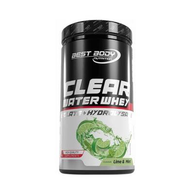 Best body nutrition clear water whey isolate + hydrolysate (450g) lime & mint