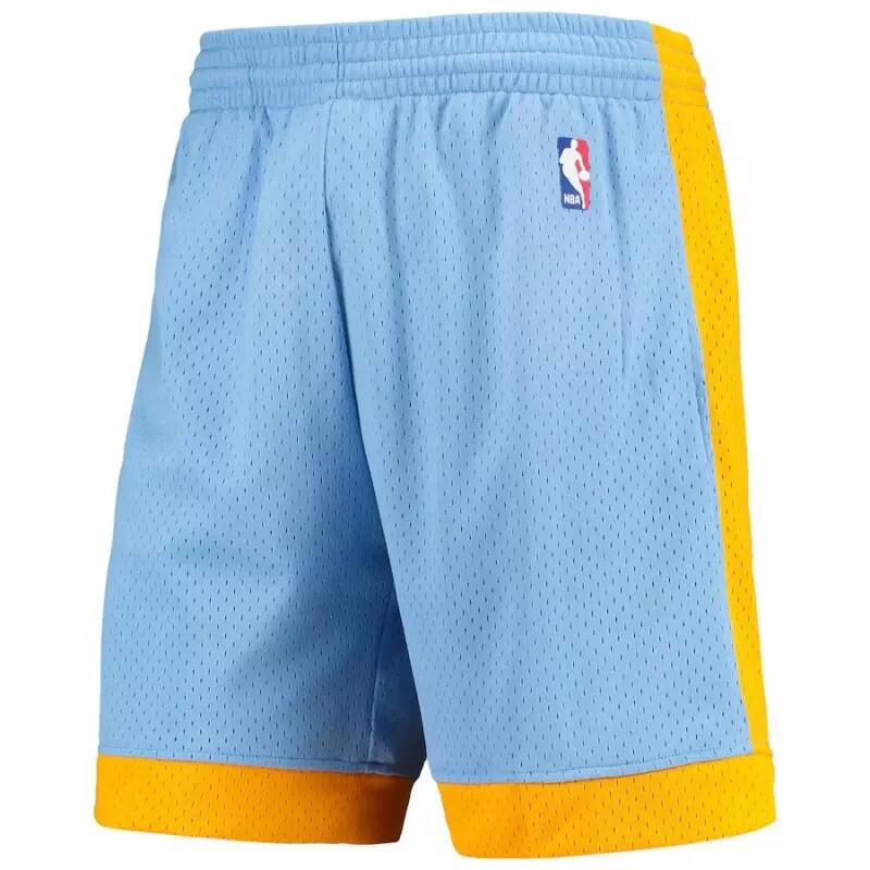 Mitchell & Ness - Short Nba Los Angeles Lakers 2001-02 Mitchell & Ness Swingman Bleu - Short - Multicolore - 44 L - Decathlon