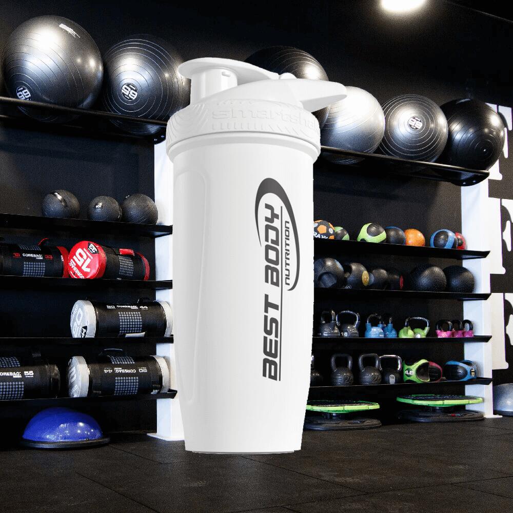 Best Body Nutrition Stainless Steel Shaker (900ml) White Matt 2/2