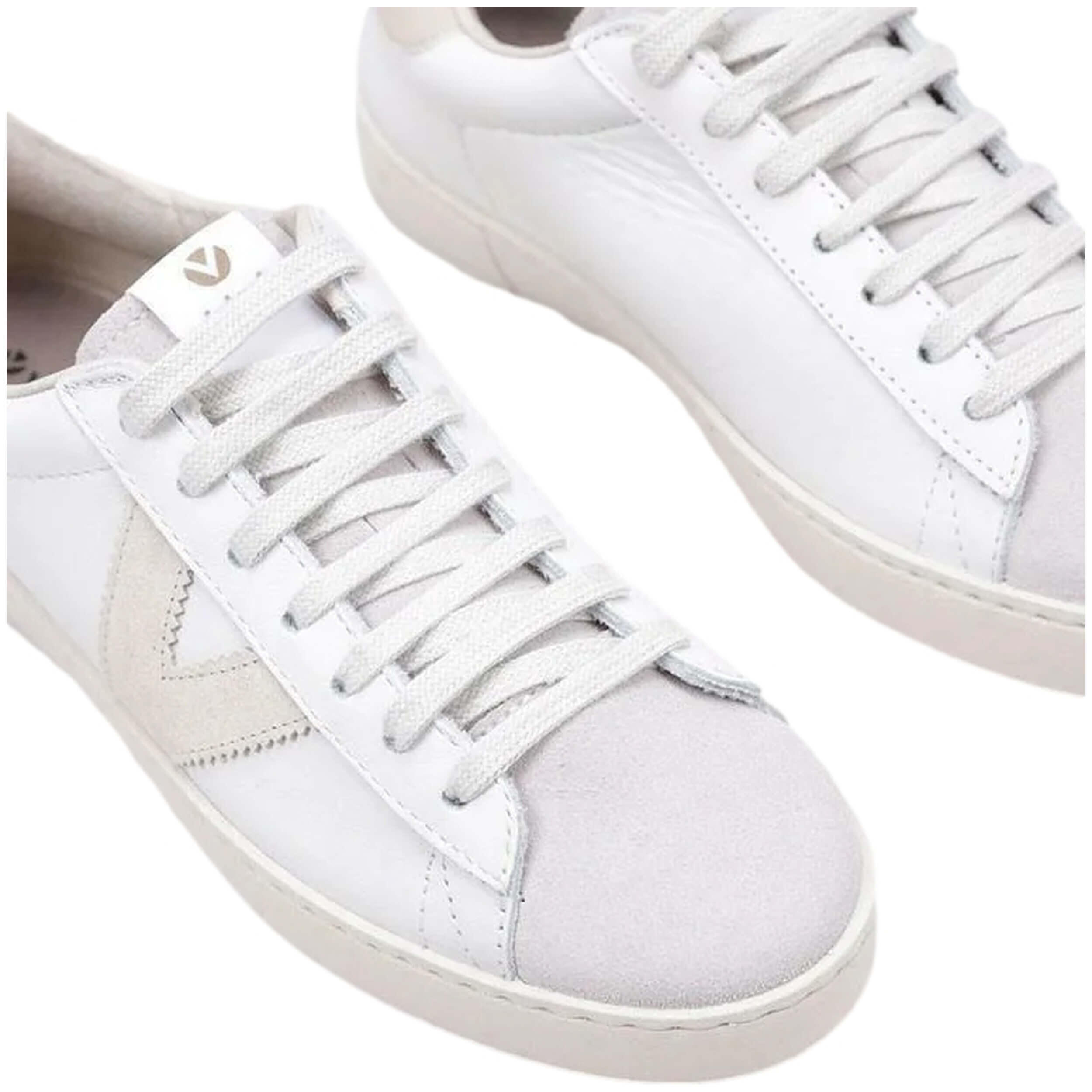 Berlin Leather & Split Womens Sports Lace Up Trainers 5/6