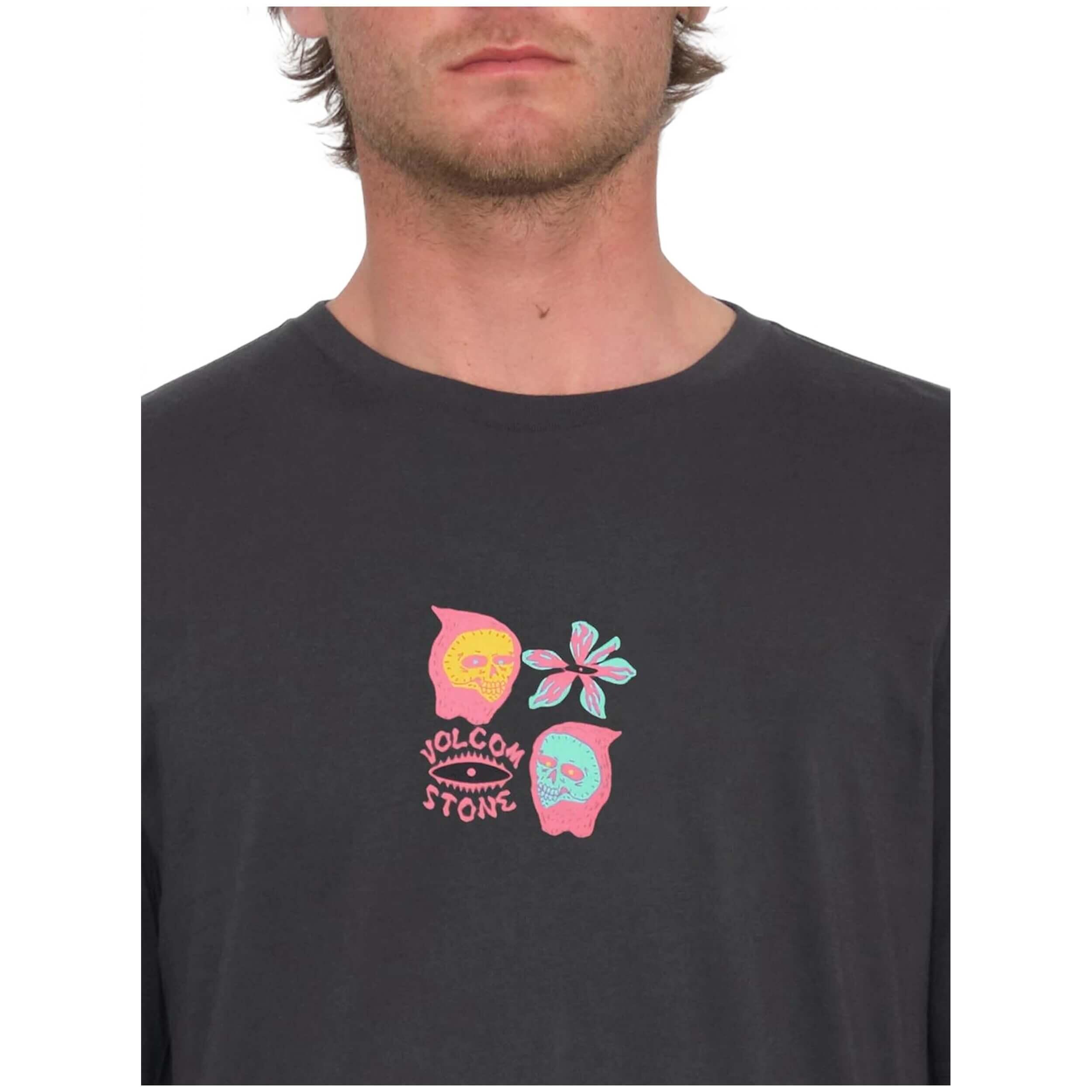 Volcom Flower Budz T-shirt - Stealth 3/5