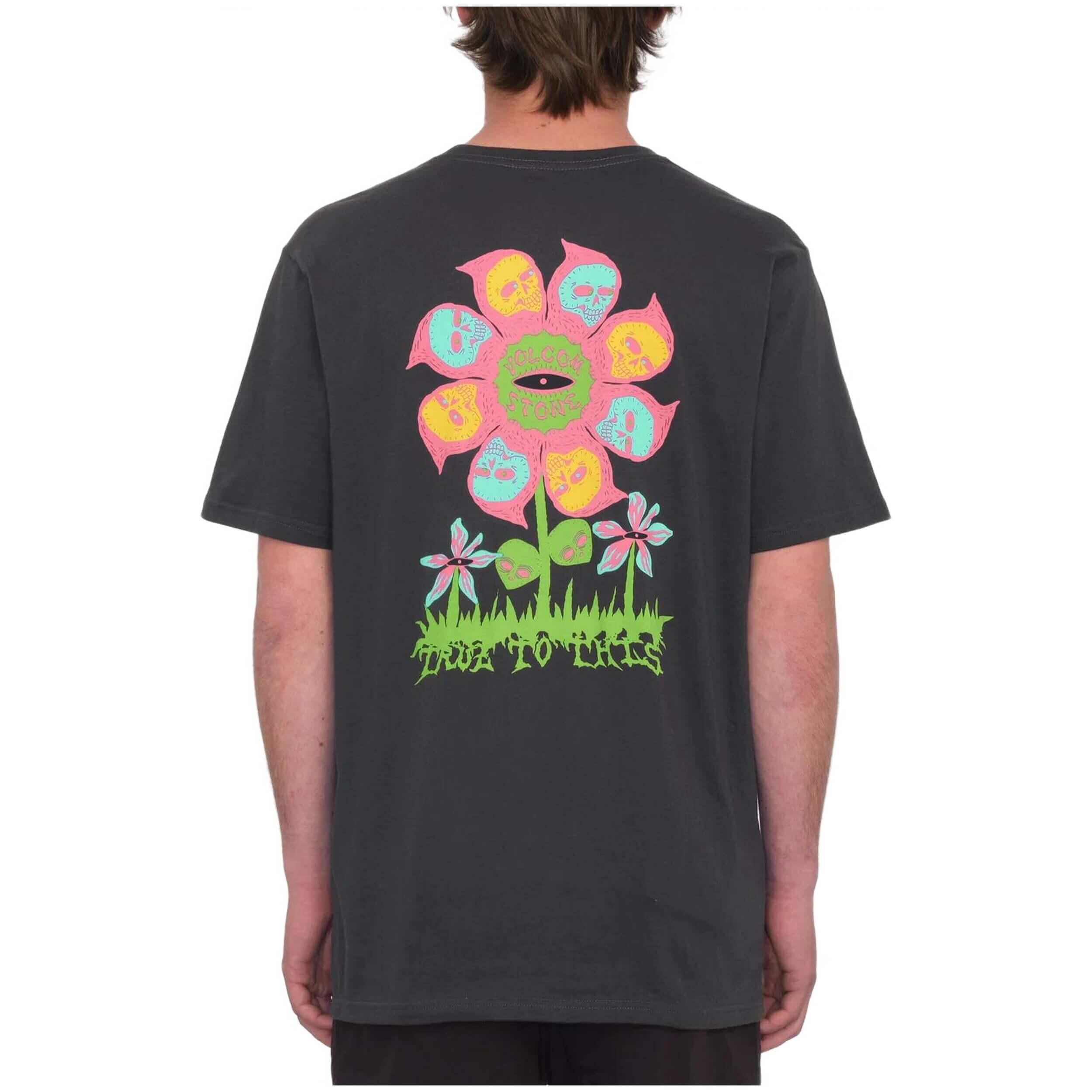 Volcom Flower Budz T-shirt - Stealth 2/5