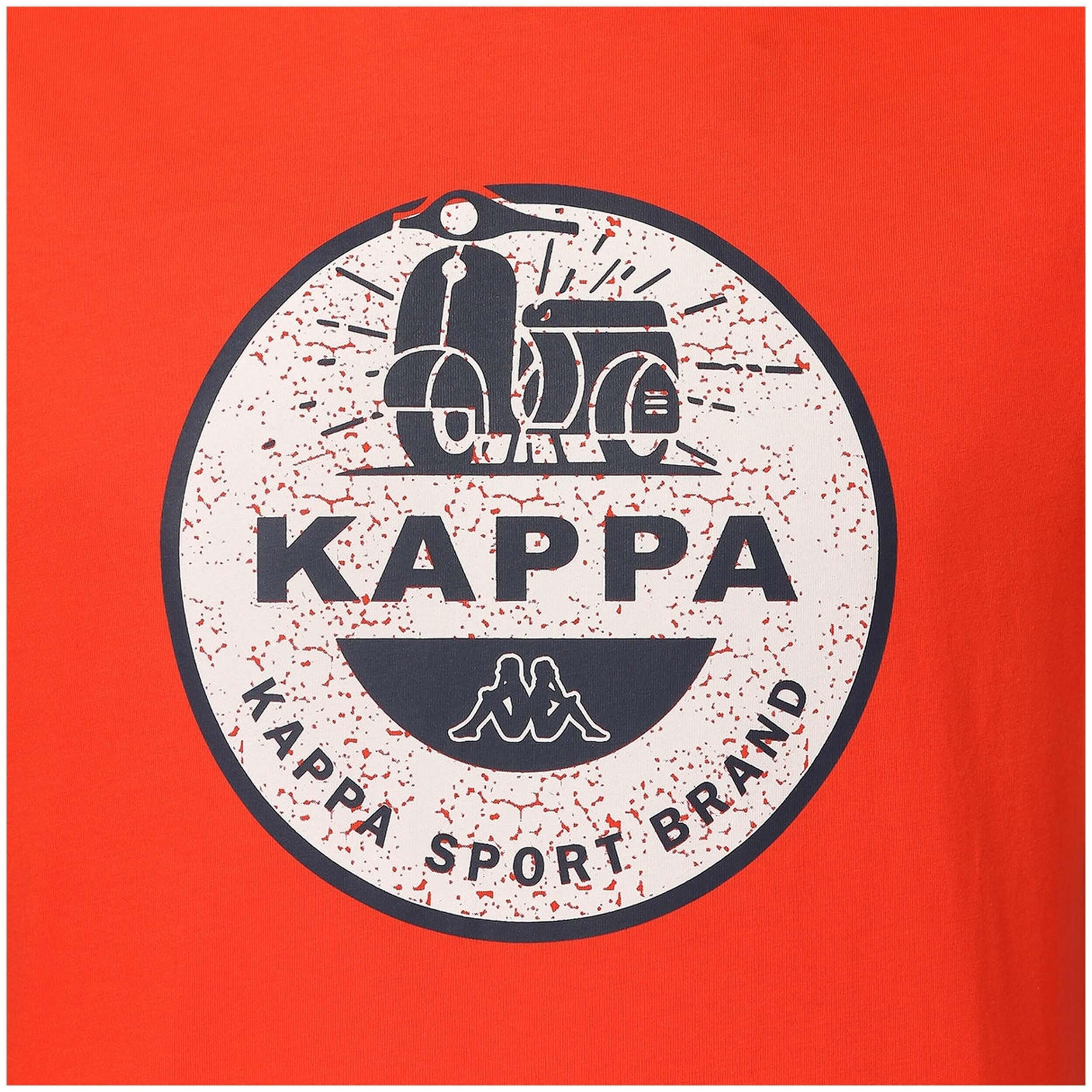 CAMISETA DE GIMNASIA DE ALGODÓN NARANJA PARA HOMBRE TISCOUT 5/5