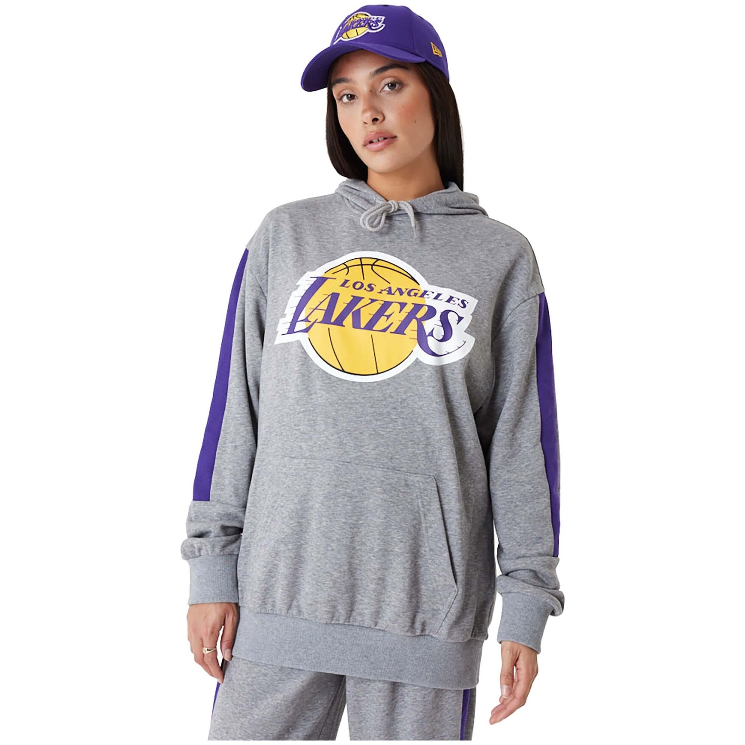 Moletom para Homem New era Nba loslaker Cinza 5/5