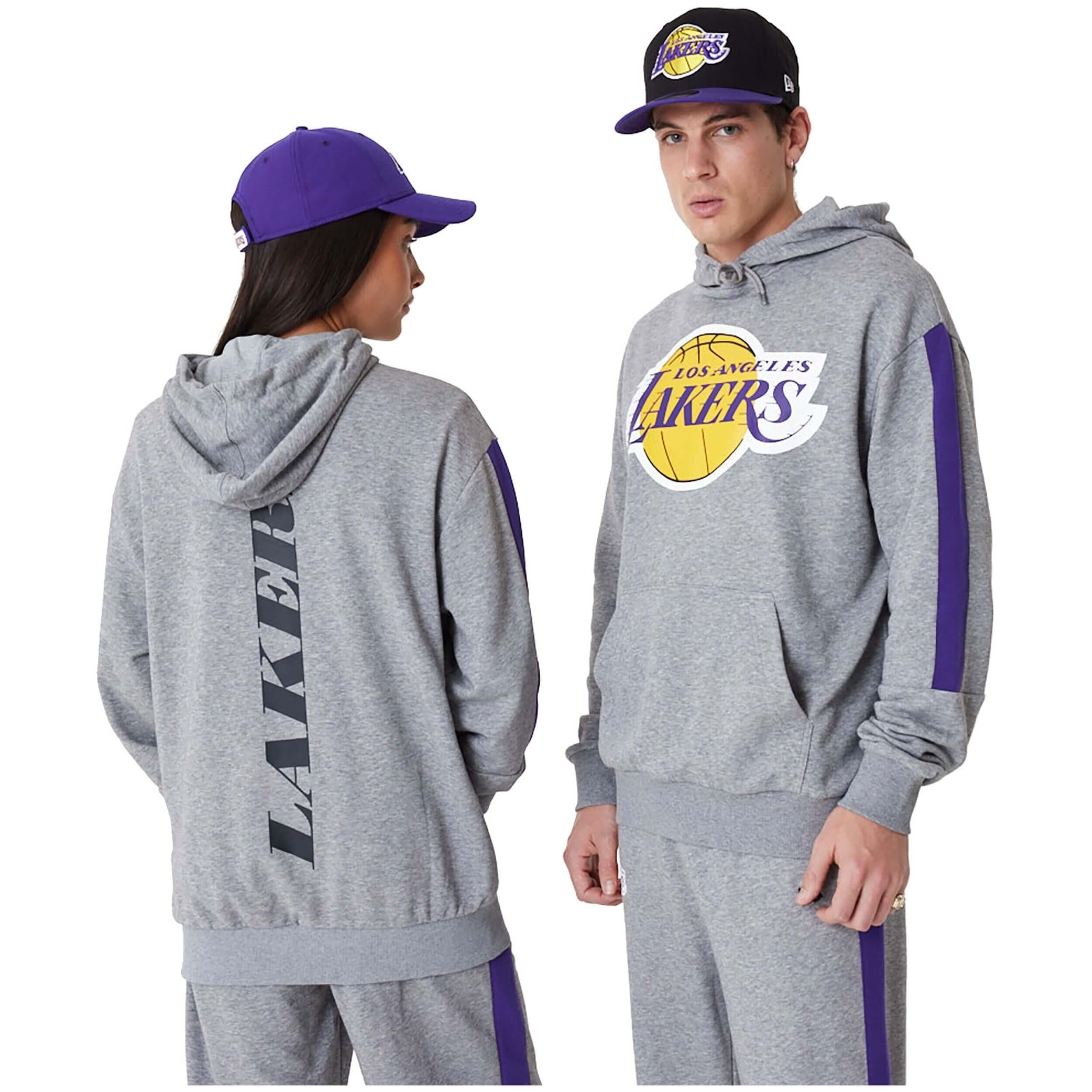 Moletom para Homem New era Nba loslaker Cinza 4/5