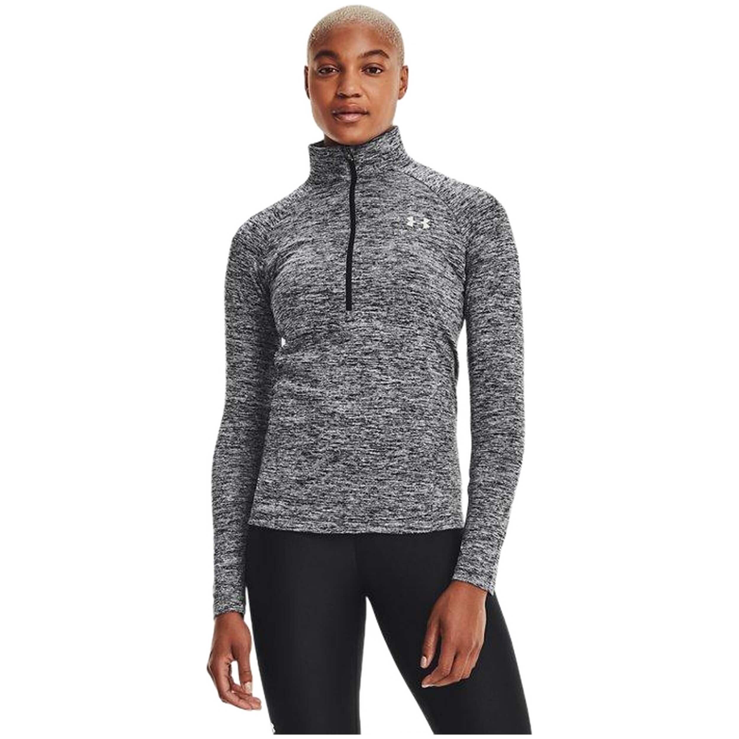 Bluza fitness damska Under Armour Tech 1/2 Zip - Twist 2/6