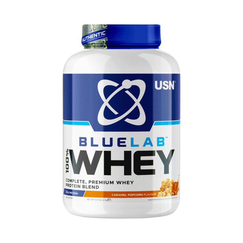 USN Blue Lab Whey (2000g) Caramel Popcorn - Protéines