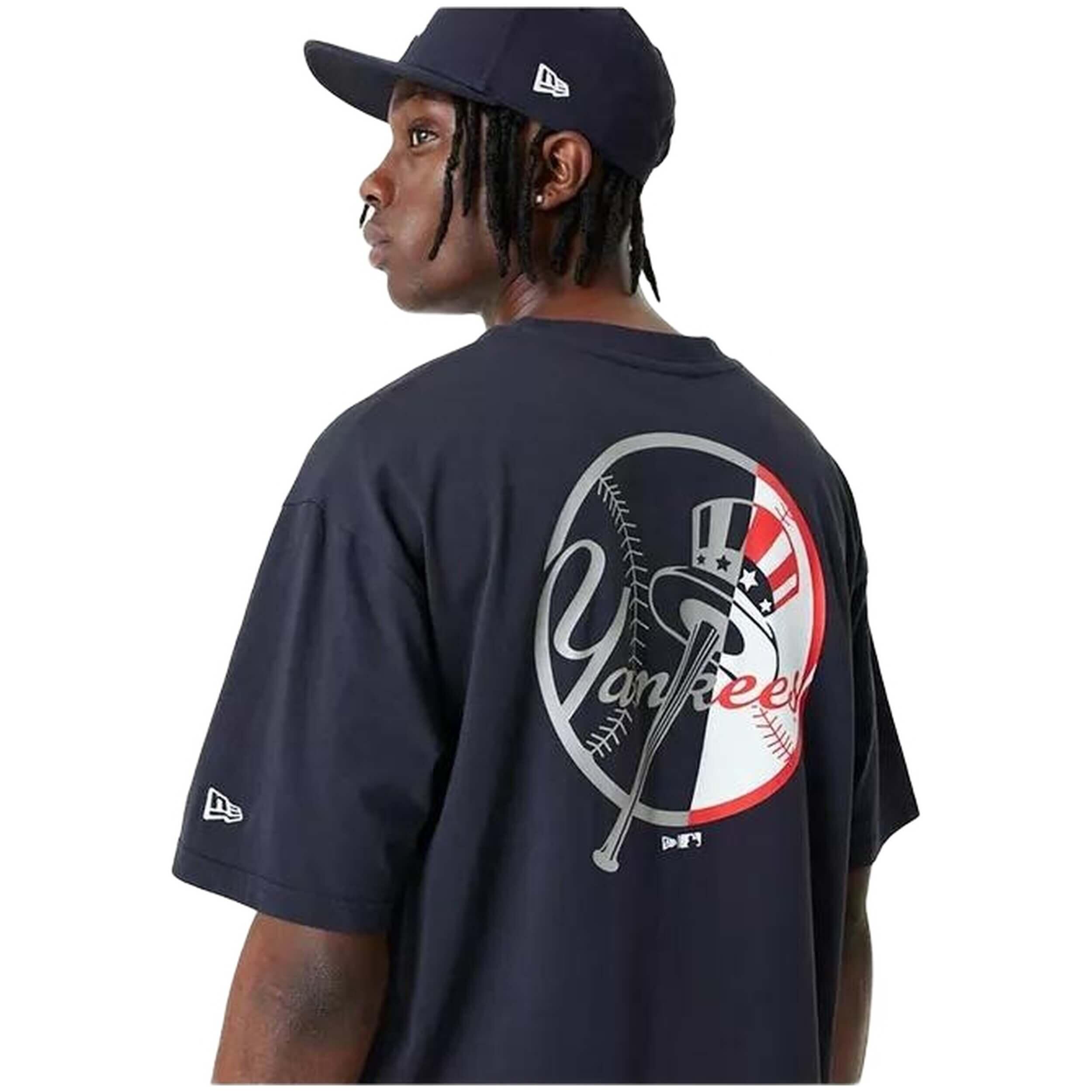 Maglia a maniche corte New era modello 60357131-410 per uomini 3/4