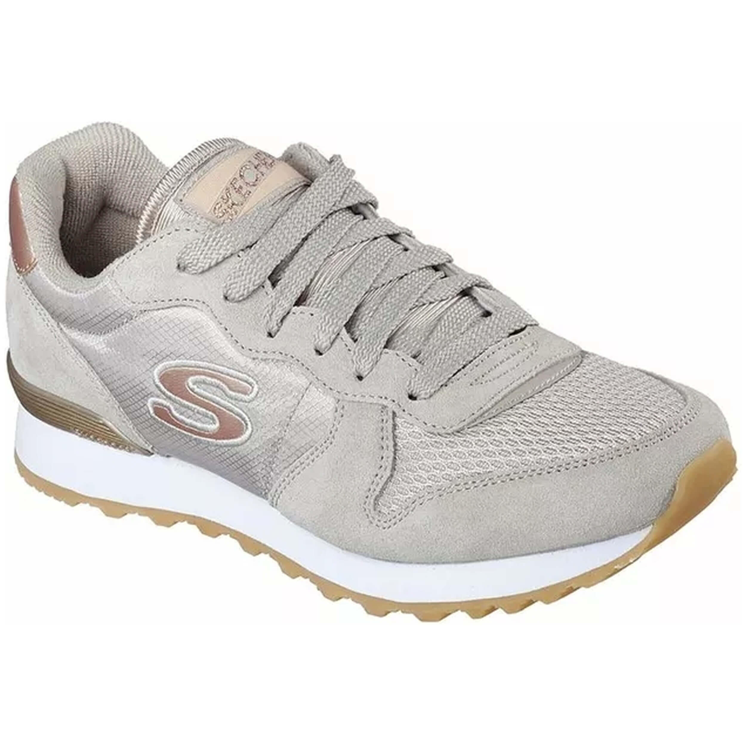 Skechers OG 85, Vrouwen, , Sportschoenen , beige 5/7