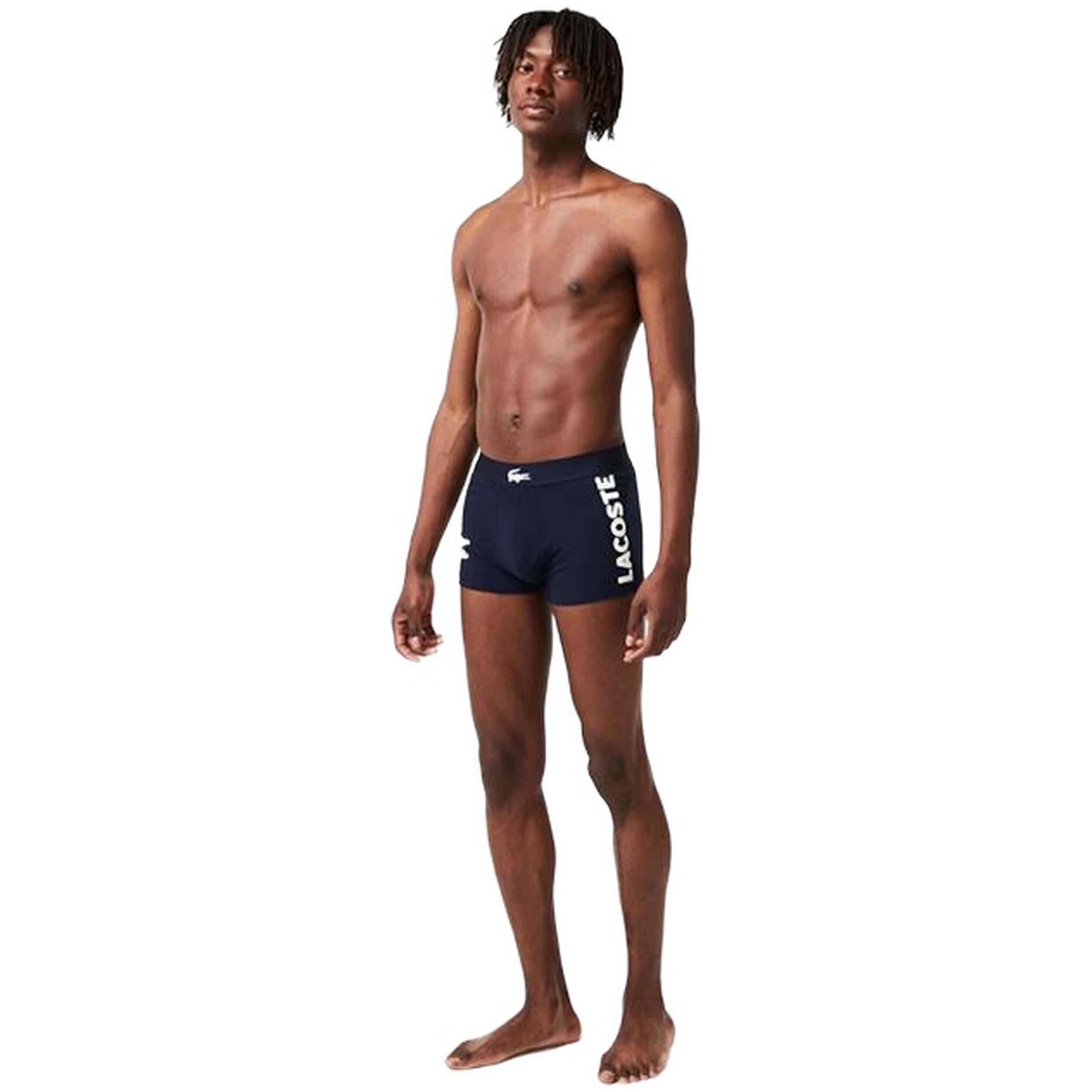 Pacote de cuecas Lacoste Courts para homem 2/5