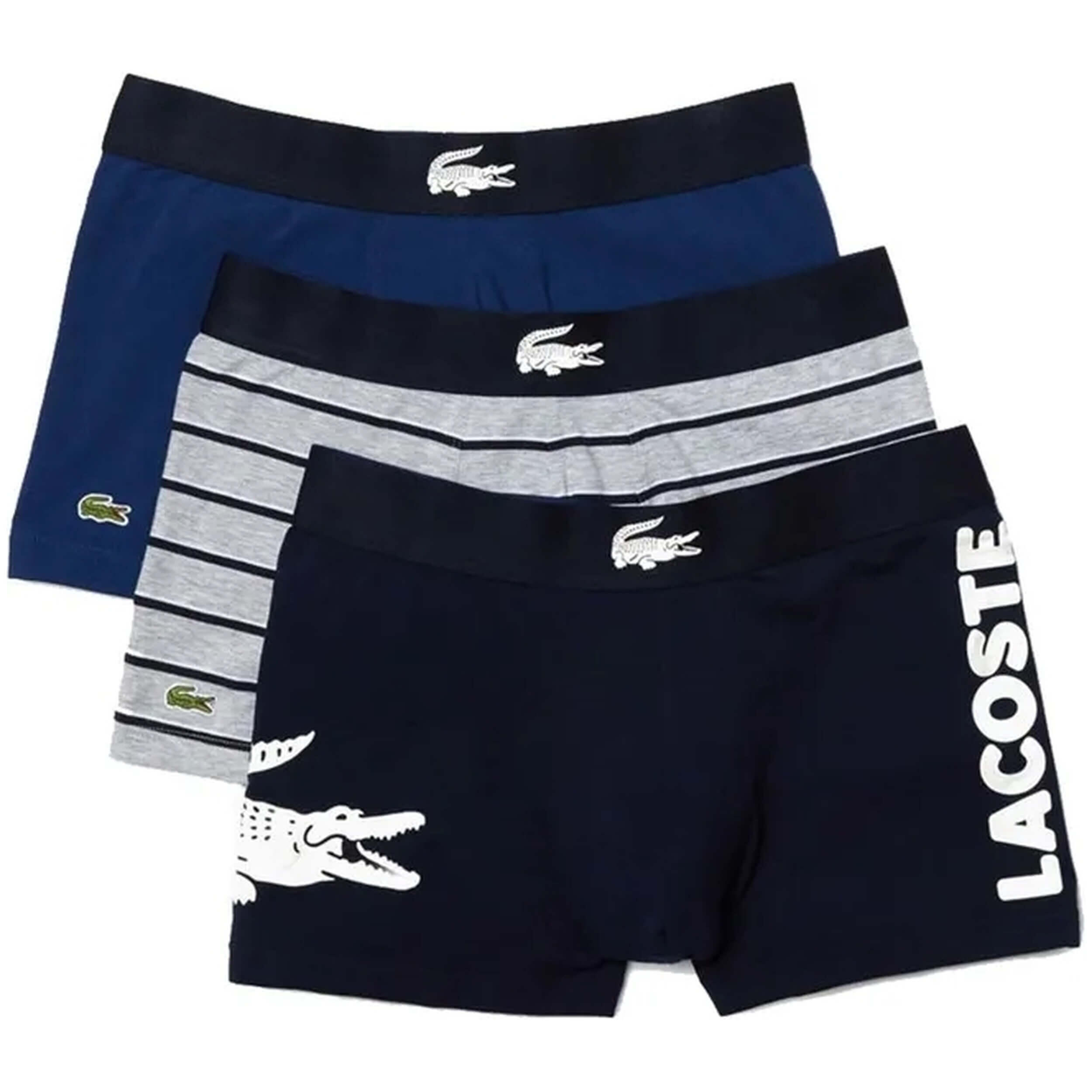 Pacote de cuecas Lacoste Courts para homem 1/5