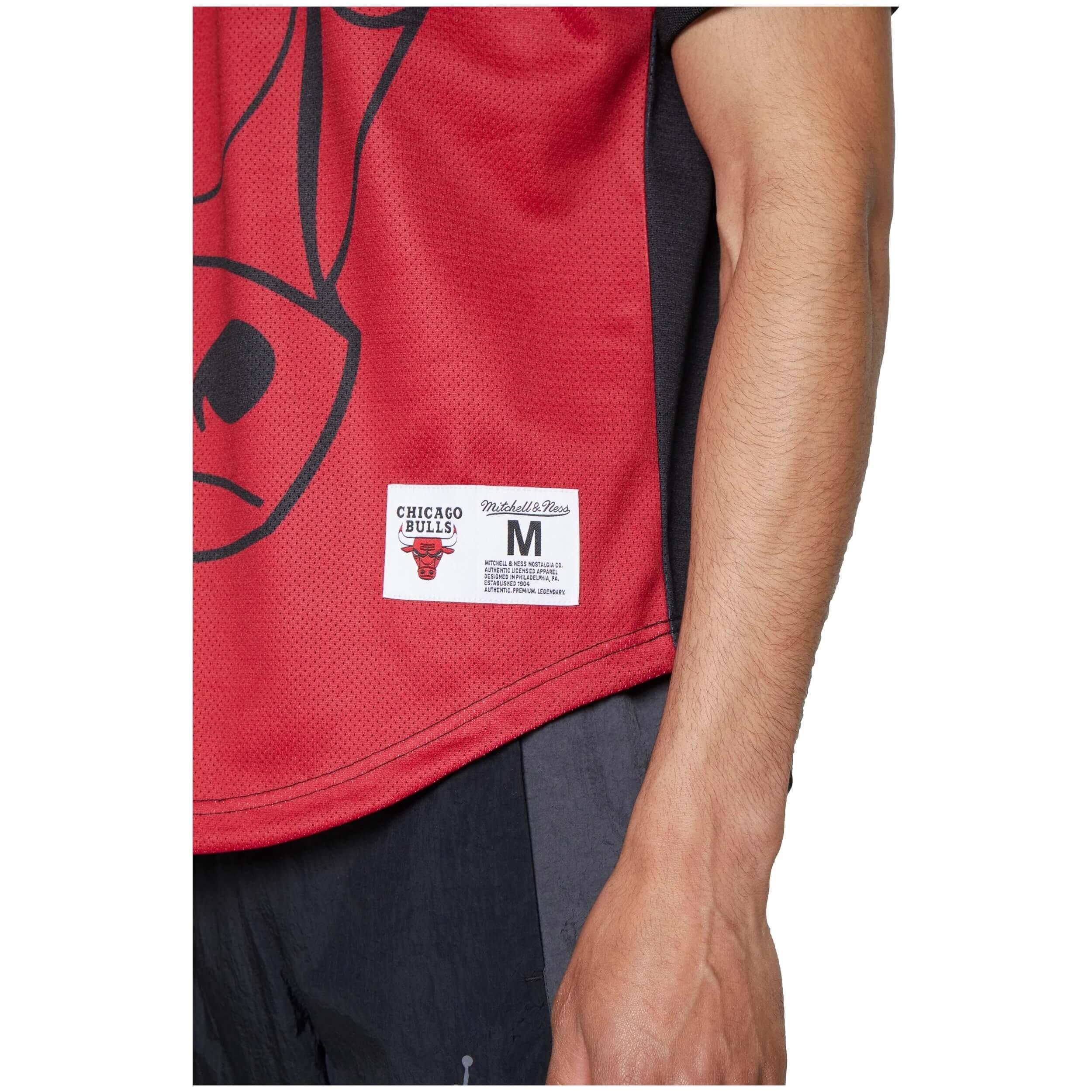 Maillot de basket Mitchell & ness modèle TMPL5118-CBUYYPPPMTWH pour homme 5/5