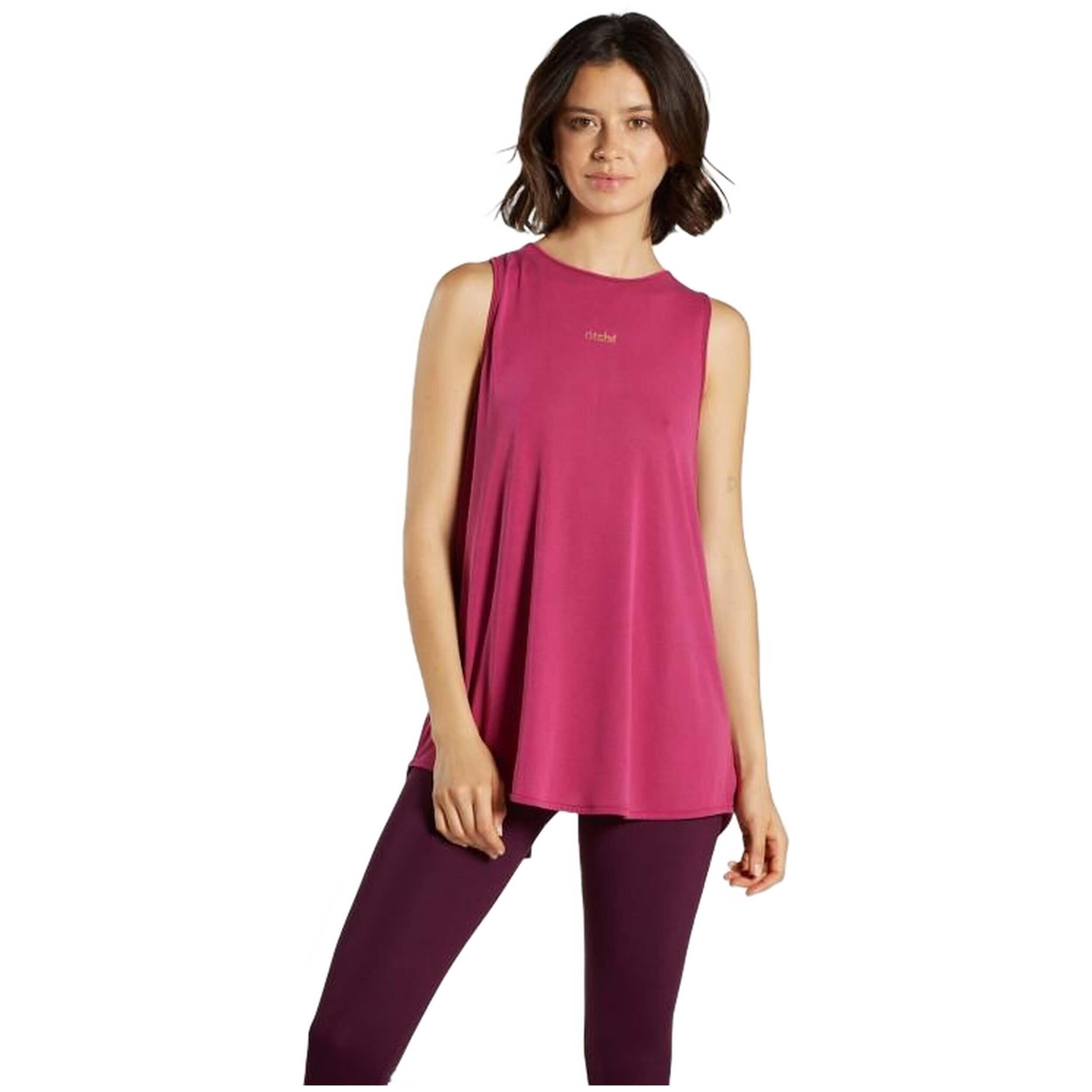 Ditchil - Debardeur Ditchil Modèle Tt6045500 Pour Femmes - Sous Maillot Sans Manche - Rose - Decathlon