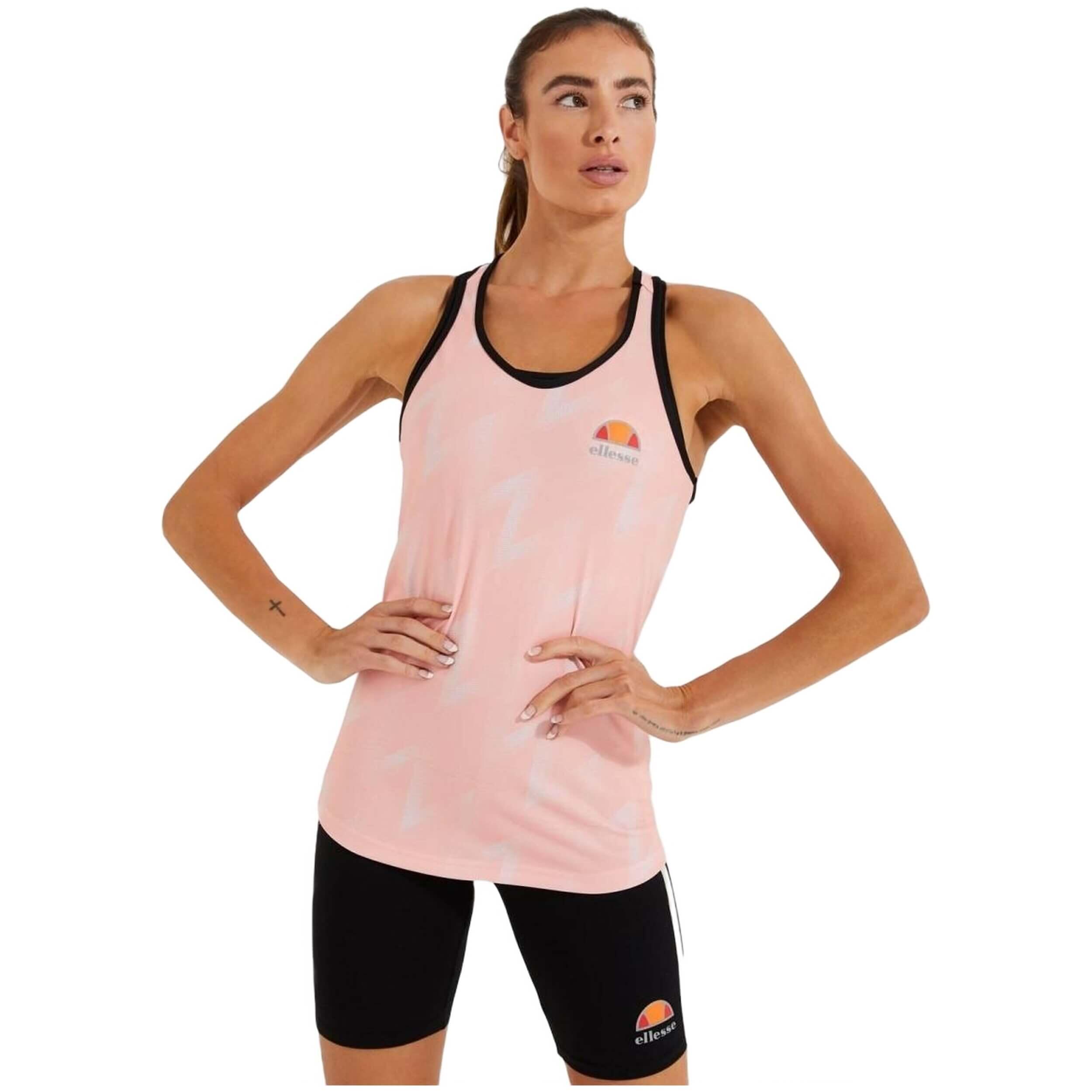 Ellesse - Debardeur Ellesse Modèle Srm14316-709 Pour Femmes - Sous Maillot Sans Manche - Rose - Decathlon