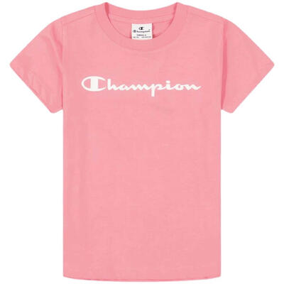 T-shirt met korte mouwen champion model 404541-rs009 voor meisjes