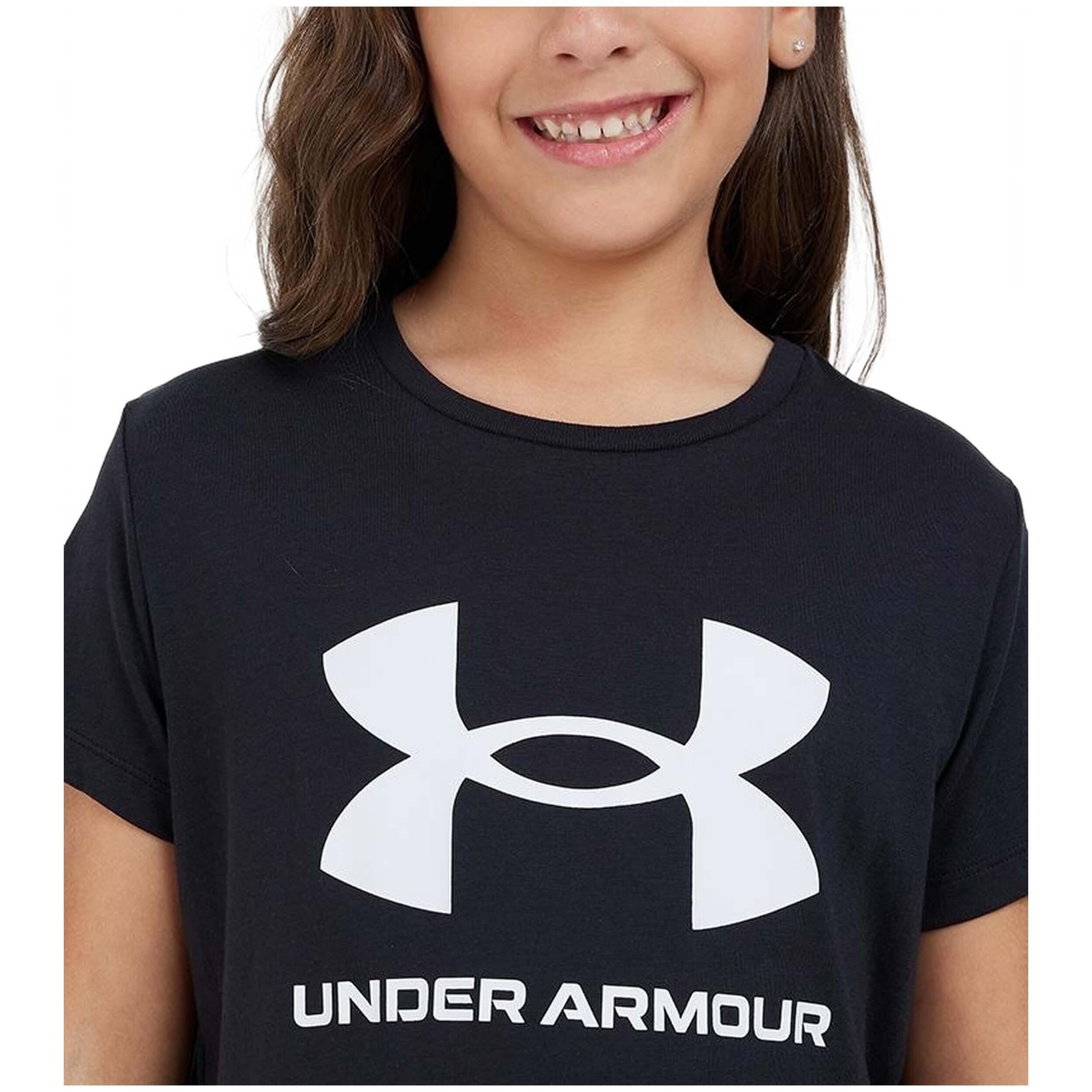 Camiseta de manga corta Under armour Sportstyle Logo para mujer 3/4