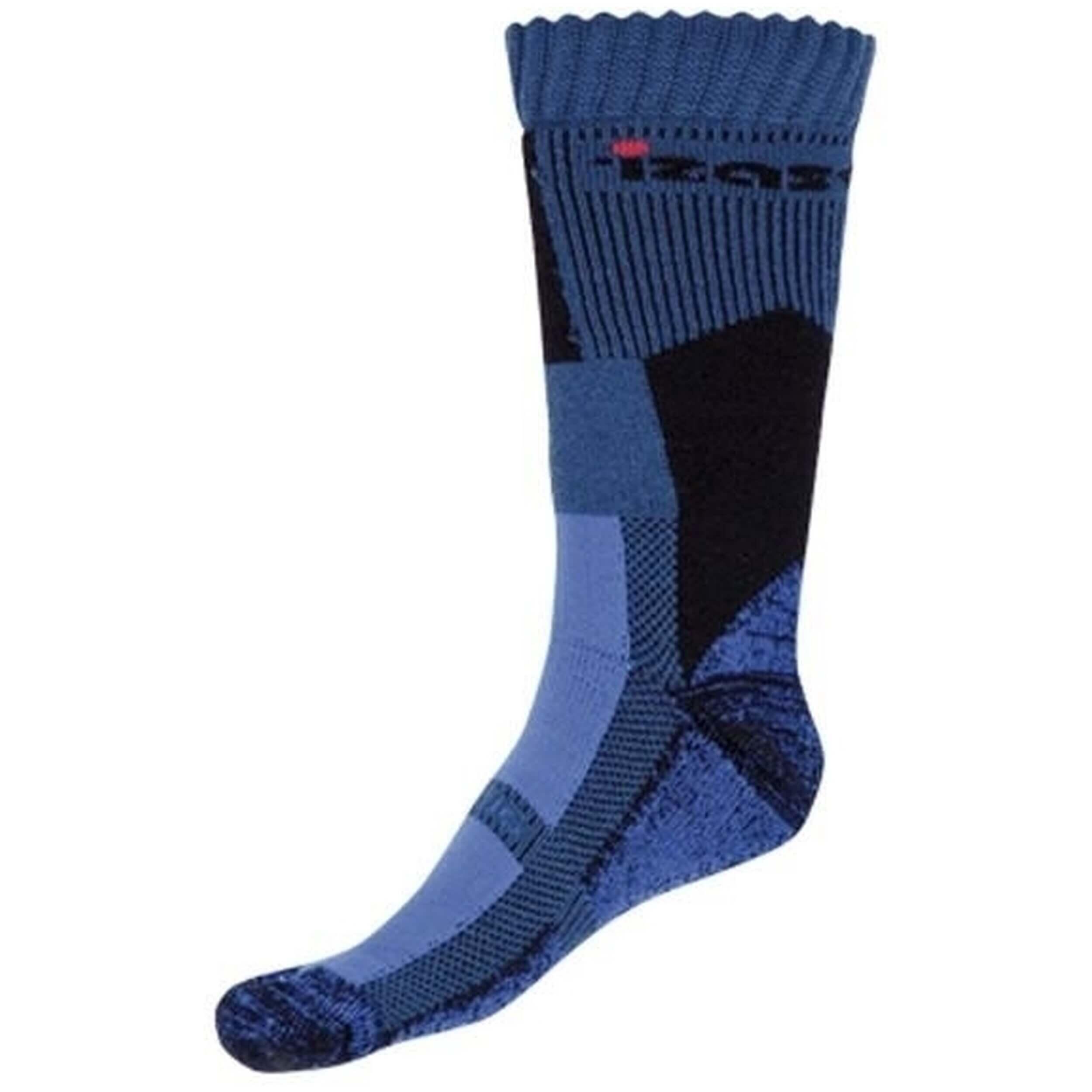 Izas - Chaussettes De Montagne Redoubt : Épaisses Et Thermiques Pour L'Aventure - Chaussettes - Bleu|gris - 43/46 - Decathlon