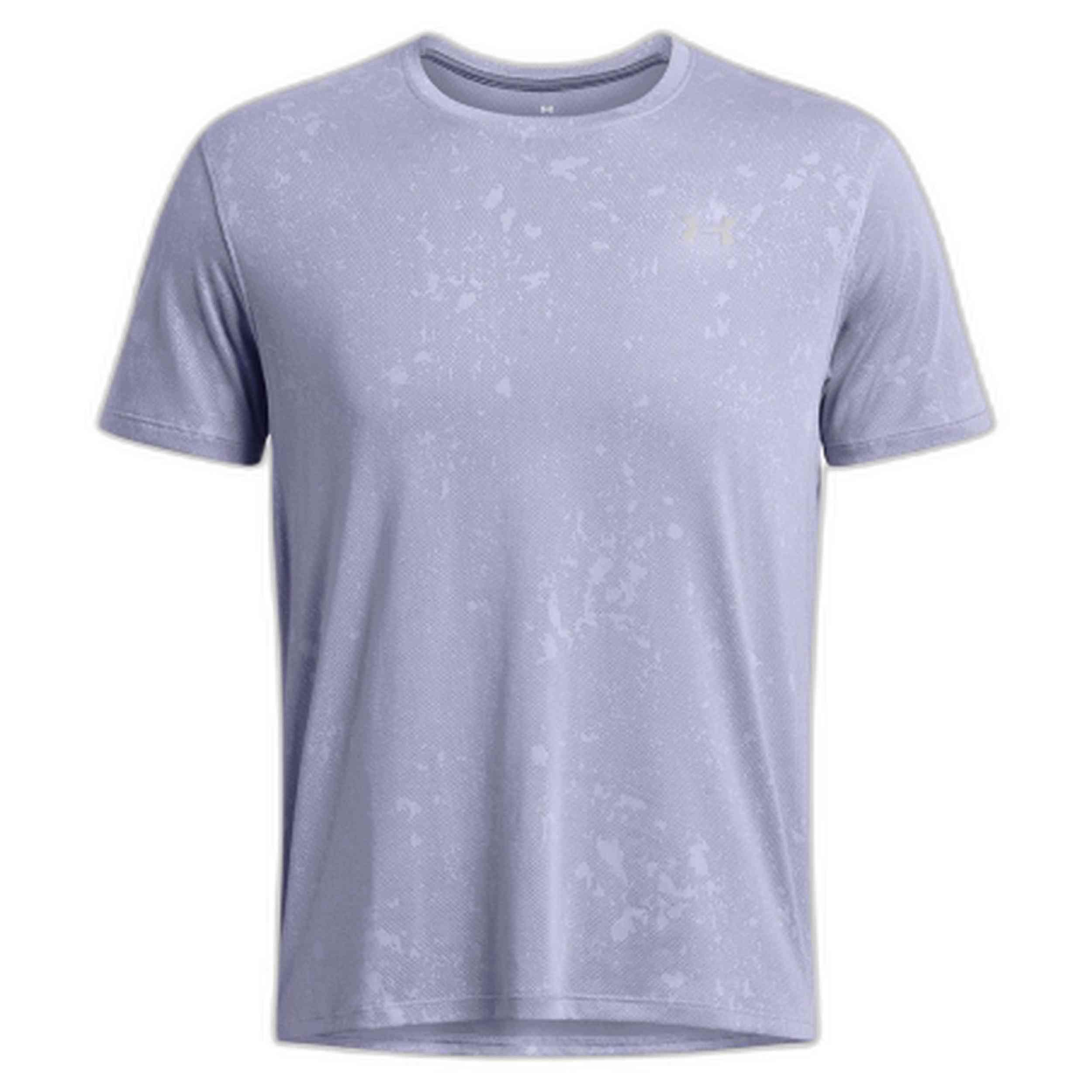 Maglia a maniche corte Under armour LAUNCH SPLATTER per uomini 2/4