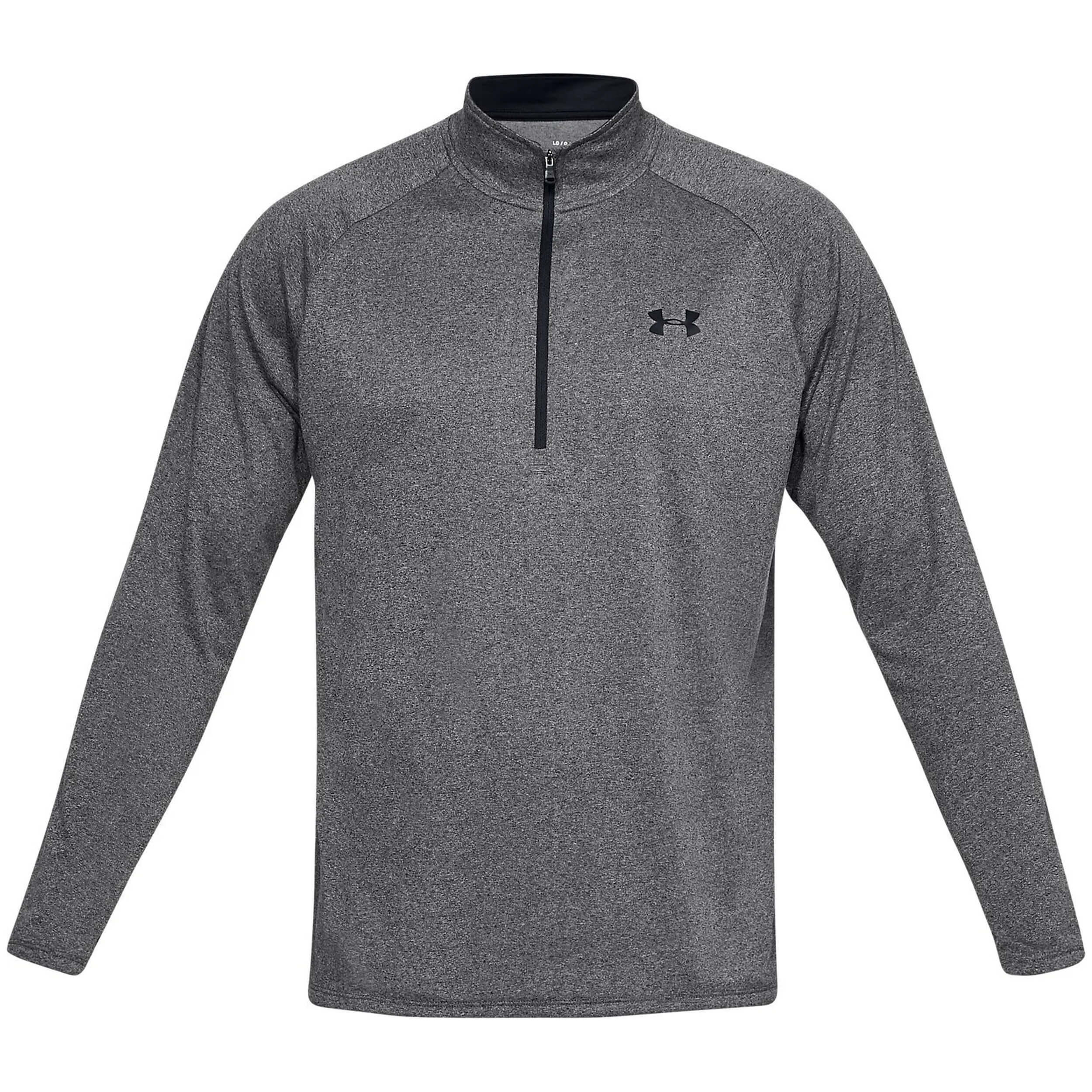 Under Armour Tech 2.0 Grey Men's 1/2 Zip Long Sleeve Top 4/7