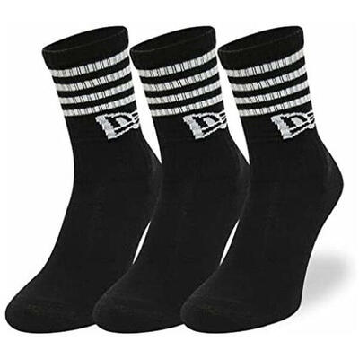 Sokken new era stripe crew sock voor unisex