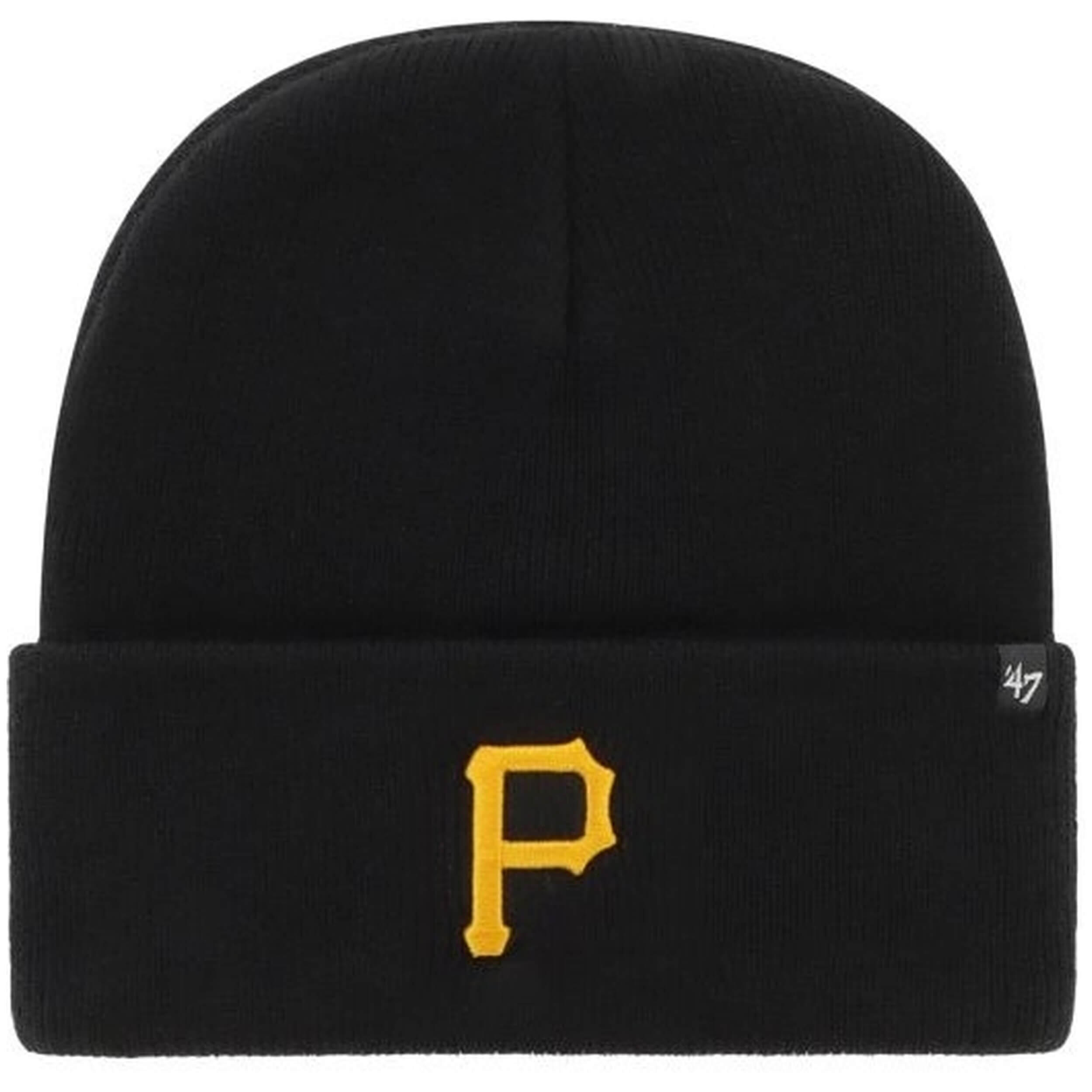 47 BRAND Pletená zimní čepice MLB Pittsburgh Pirates Haymaker '47 CUFF KNIT