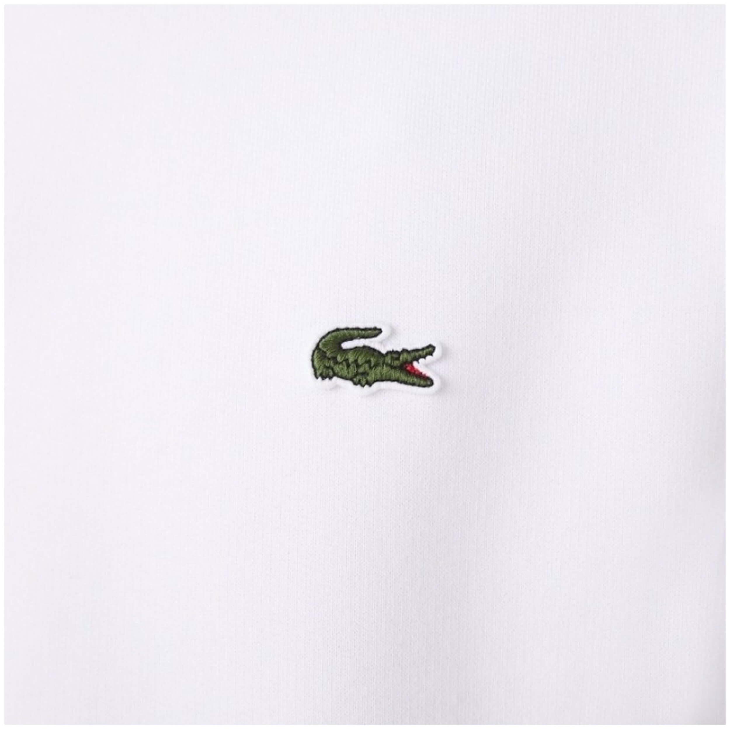 Felpa con cappuccio Lacoste modello SH9608-00-001 per uomini 5/7