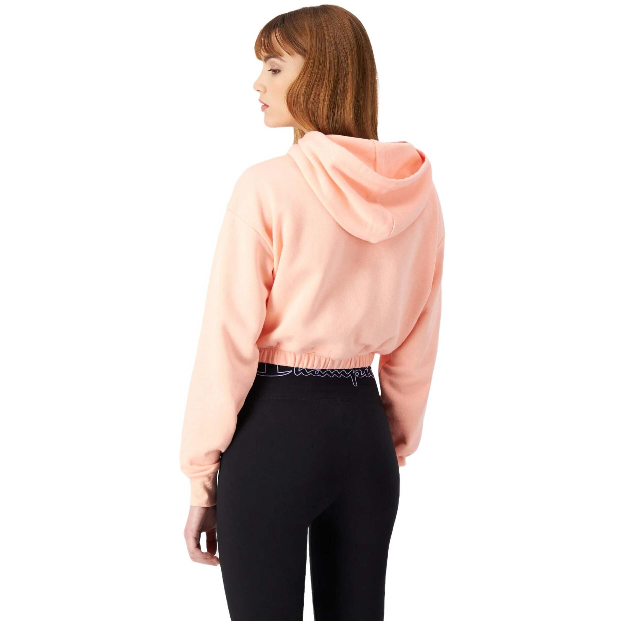 Felpa con cappuccio Champion modello 114861-PS012 per donne 3/4