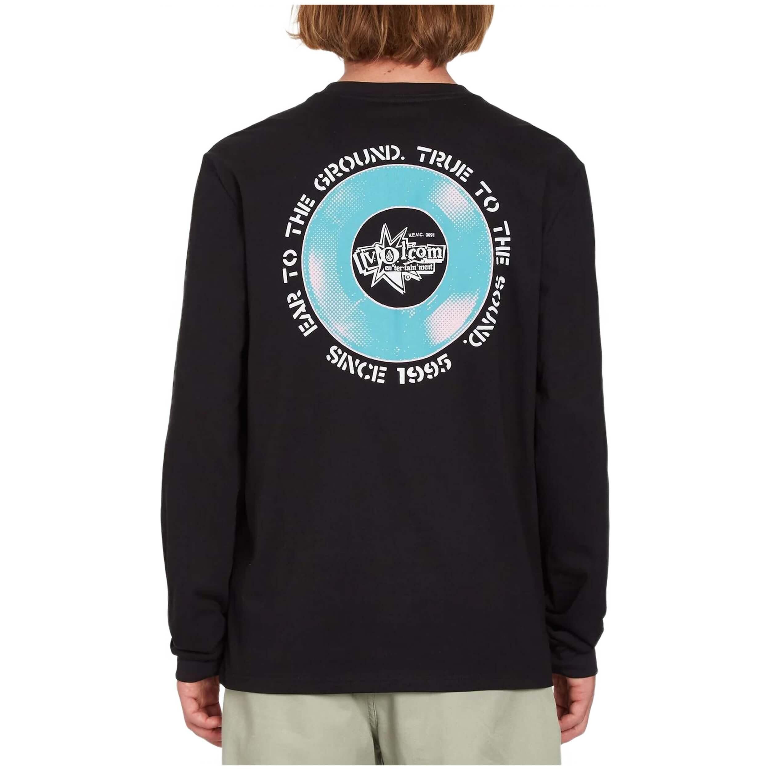 Volcom - T-shirt À Manches Longues Volcom Modèle A3612350_blk Pour Homme - T-shirt Manches Longues - Noir - Decathlon