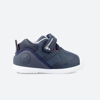 Zapatillas Deportivas Bebé Biomecanics 221003A Azul marino Cierre Adherente