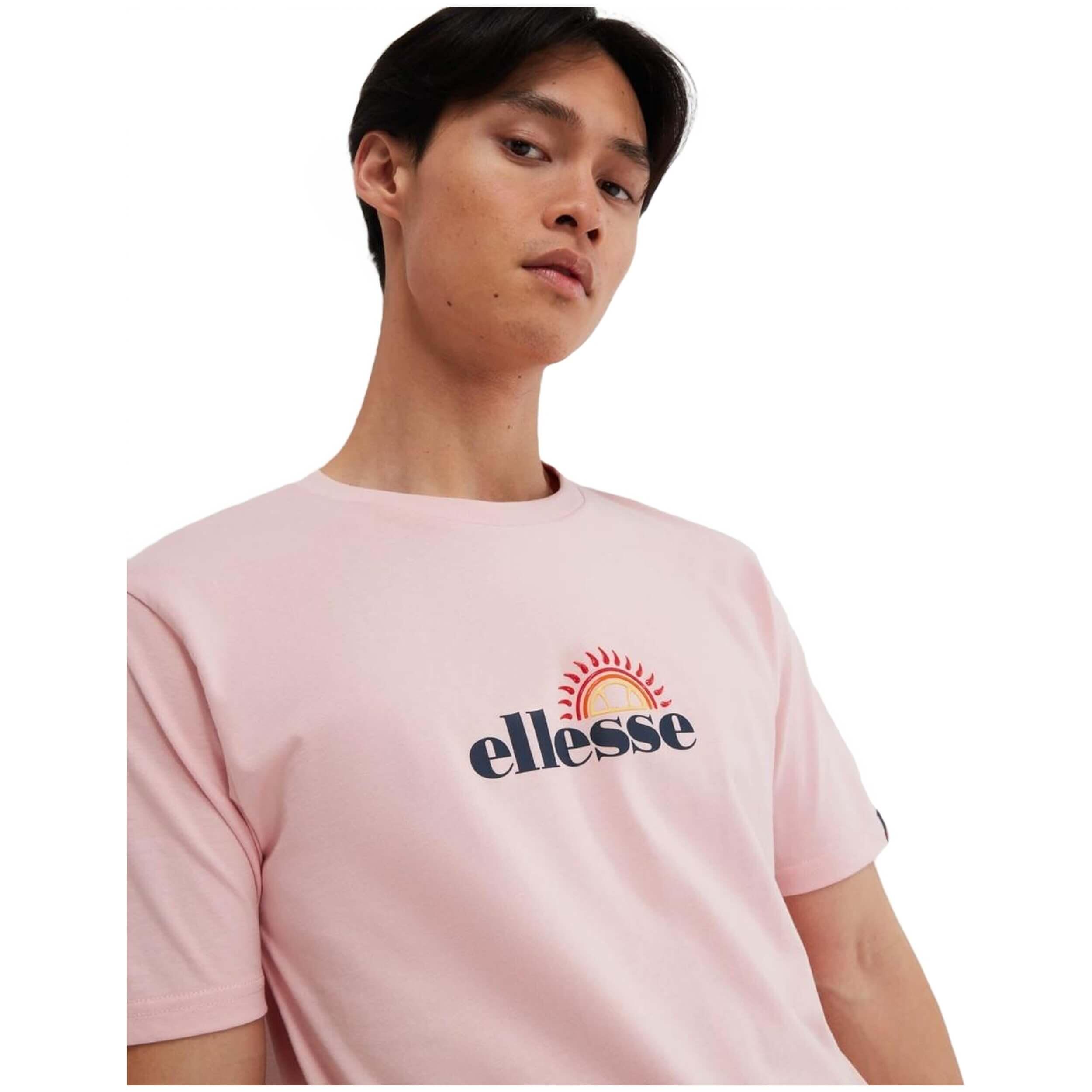 Maglia a maniche corte Ellesse modello SHV20126-LIGHTPINK per uomini 3/5