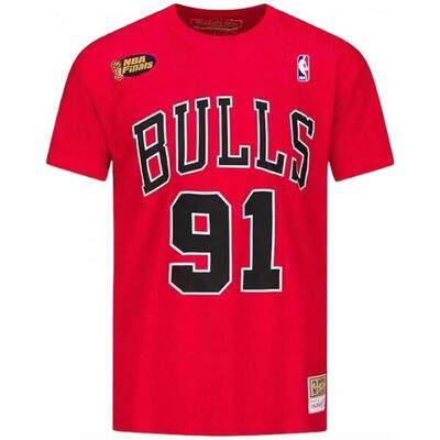 T-shirt mitchell & ness chicago bulls rodman 91 rood