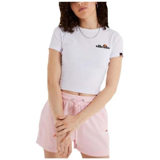 ellesse Damen Crop T-Shirt Vikins weiß