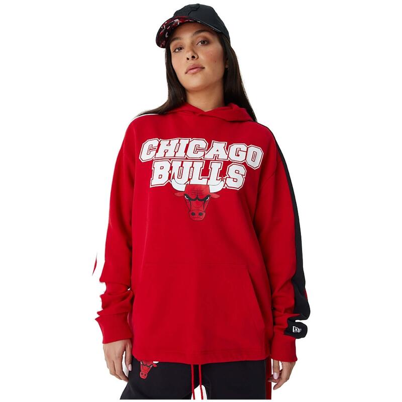 Hanorac pentru bărbați New Era NBA Large Graphic OS Hoody Chicago Bulls