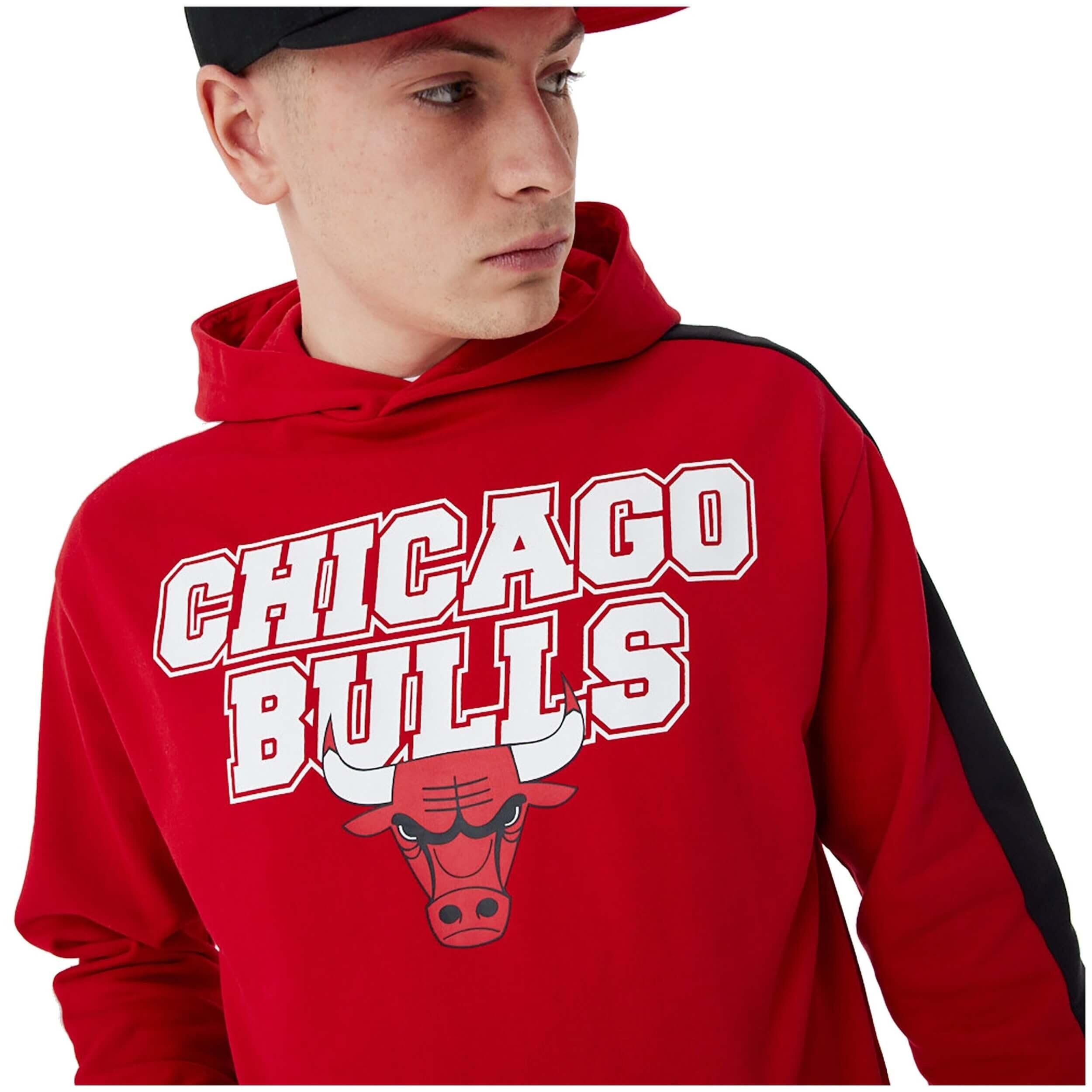 Bluza męska New Era NBA Large Graphic OS Hoody Chicago Bulls 4/5